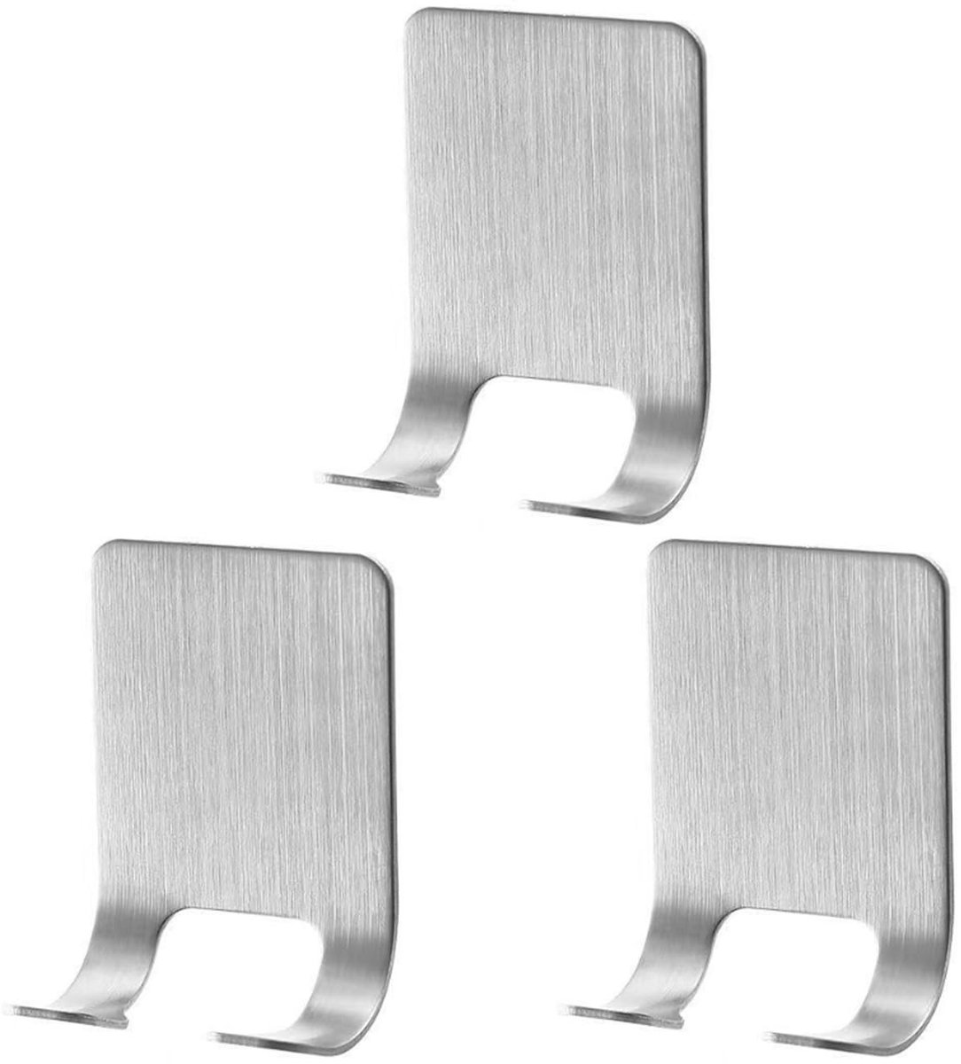 3Pcs Scheermes Houder - Zelfklevend en Waterdicht - Rvs
