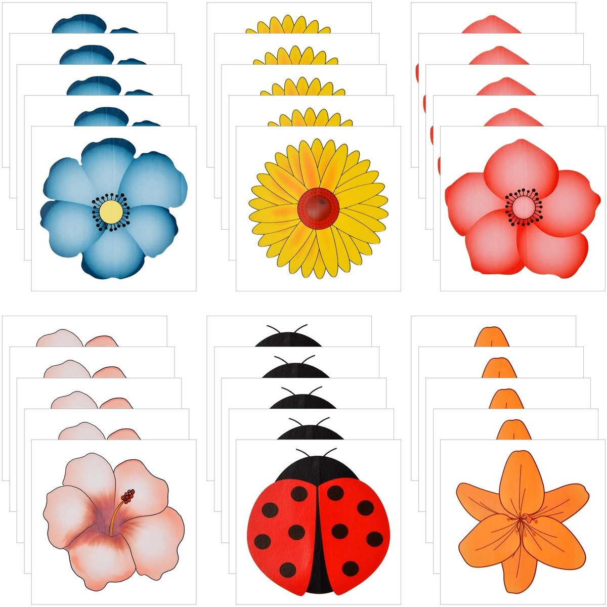 Vliegengordijn - Zelfklevende insectenvallen, 30 stuks