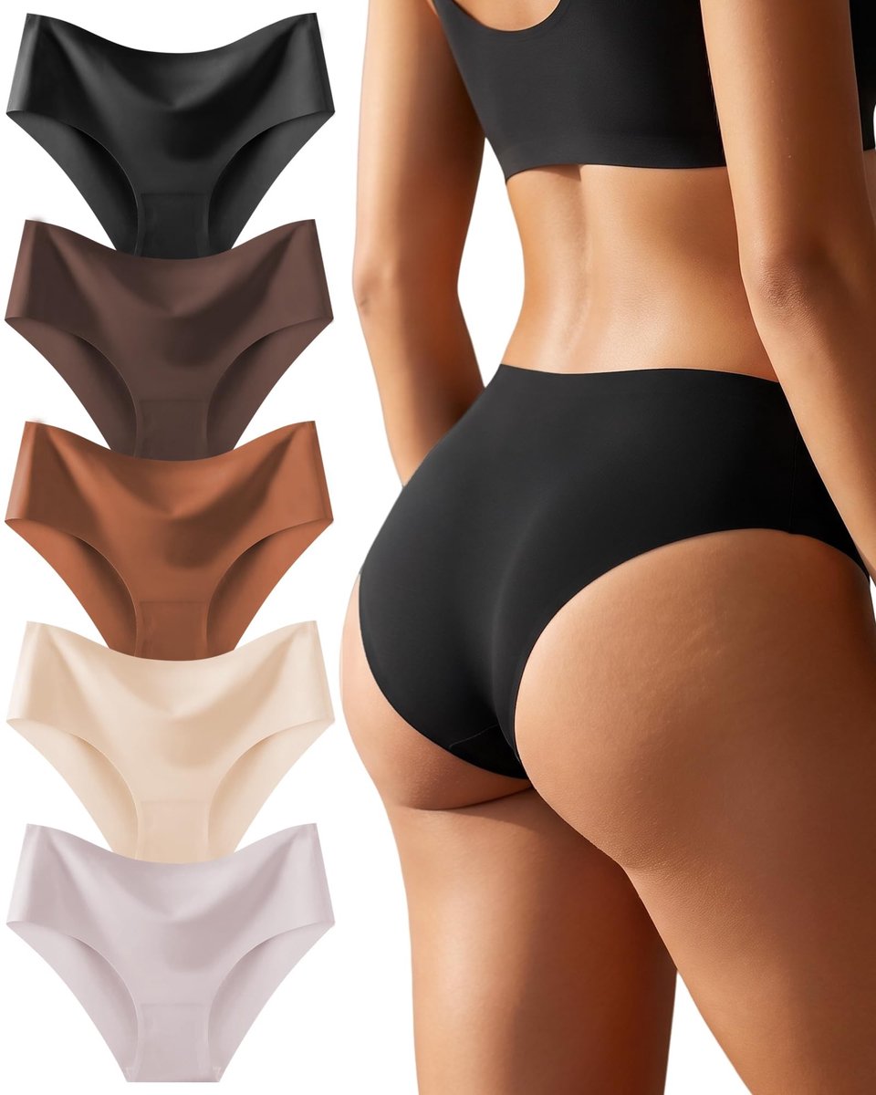 Katoenen Ondergoed - Hiphugger Briefs Pack van 5