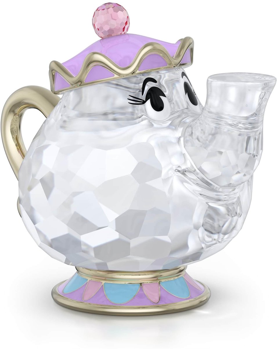 Beauty and the Beast Mrs. Potts - Decoratief Figuur - Goud