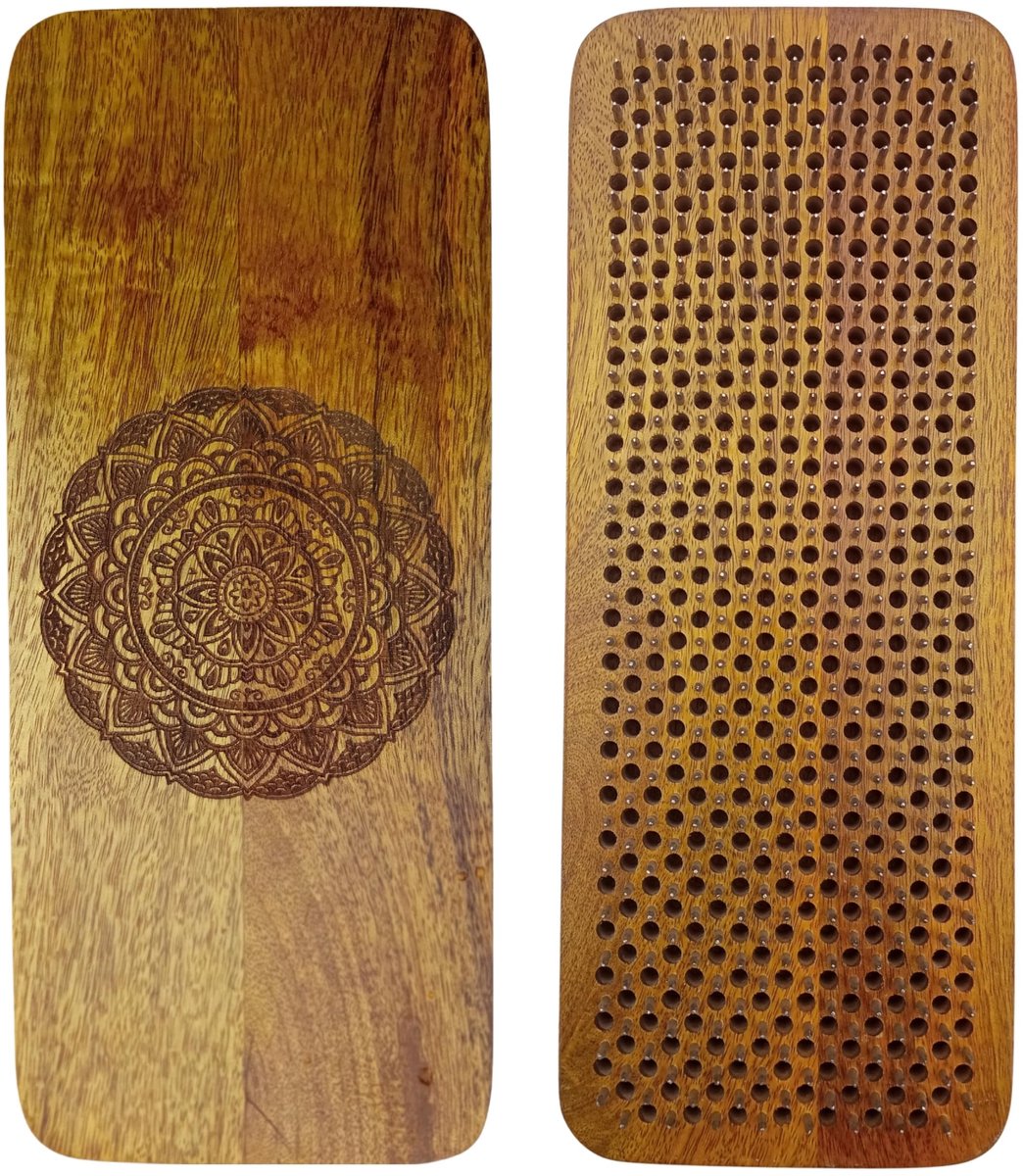 Sadhu Board voor Yoga - 100% Handgemaakt van Mango Hout