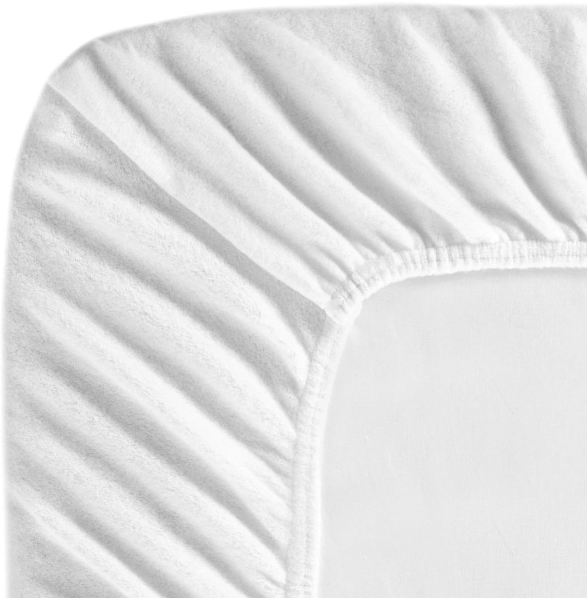 Molton Fitted Sheet Waterproof - 80x200