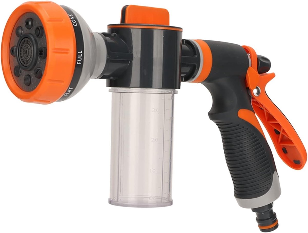 Multifunctionele Water Sprayer met 8 Modi voor Tuinbewatering, Auto Wassen en Huisdieren Verzorging