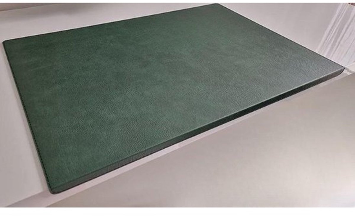 Bureauonderlegger met rand - Leren bureau mat - Bureau organiseren - Gemaakt in Duitsland - 90 cm x 48 cm