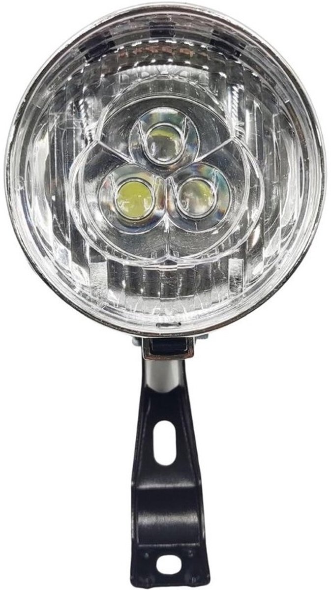 Fiets voorlicht - Veiligheidslamp fiets - Nachtelijk fietsen - Verbeterde wegverlichting - 30 meter zicht - Zwart