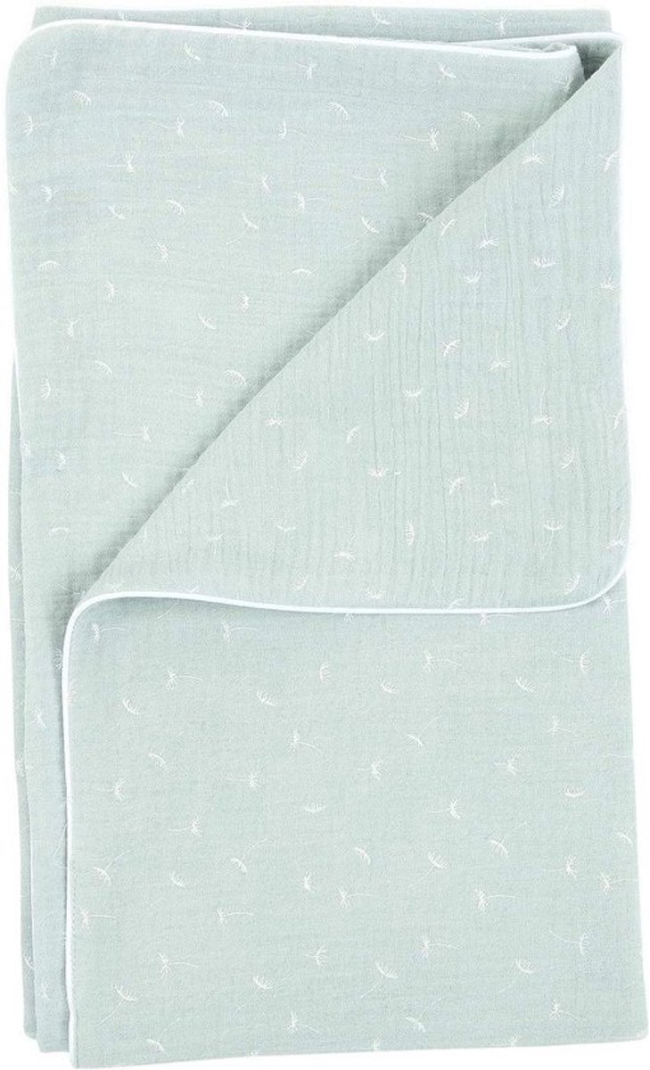 Baby Deken - Mousseline Deken - Baby Comfort - Handgemaakt in EU - 70 x 100 cm - Mint