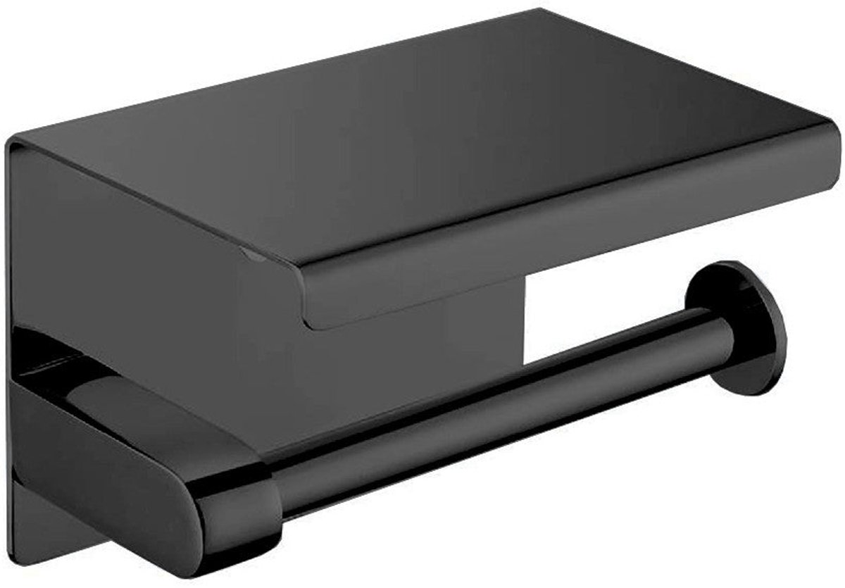 Sanitado Industry Luxe Toiletrolhouder met Afleg Gunmetal