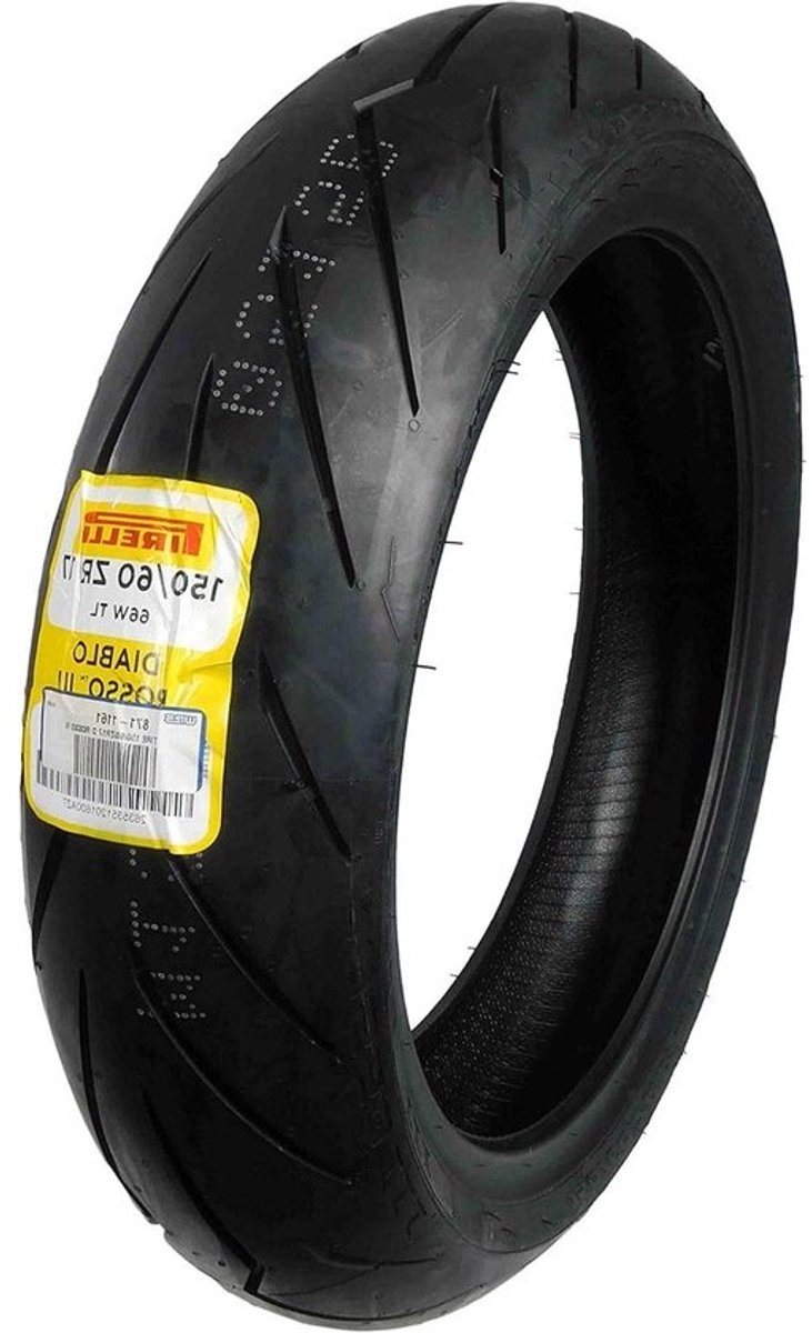 Motorband - Scooterband Zomerband - Veilige Rit - Superbike Technologie - 17 Inch - Zwart