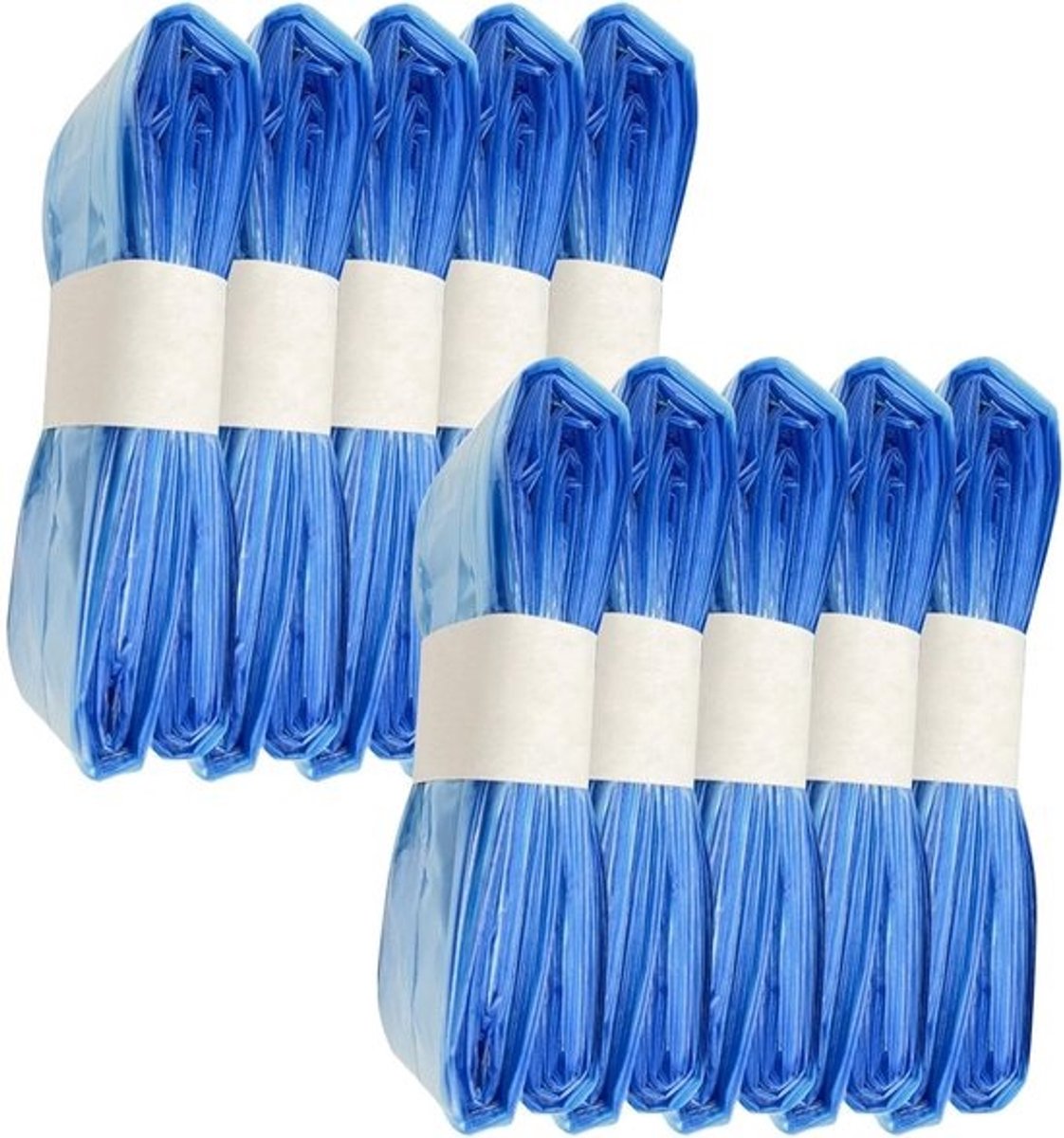 Wegwerp Luierzakken - Navulzakken Luiers - Hygiënisch Afval Beheer - Geur- en Lekvrij - 10 Stuks - Blauw