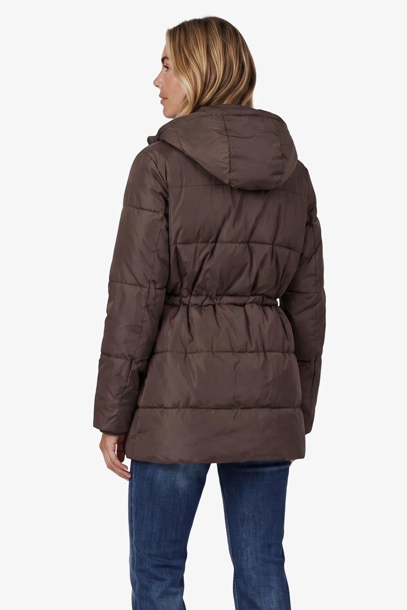 DIDI Dames Puffer Gentle Dark brown maat 46