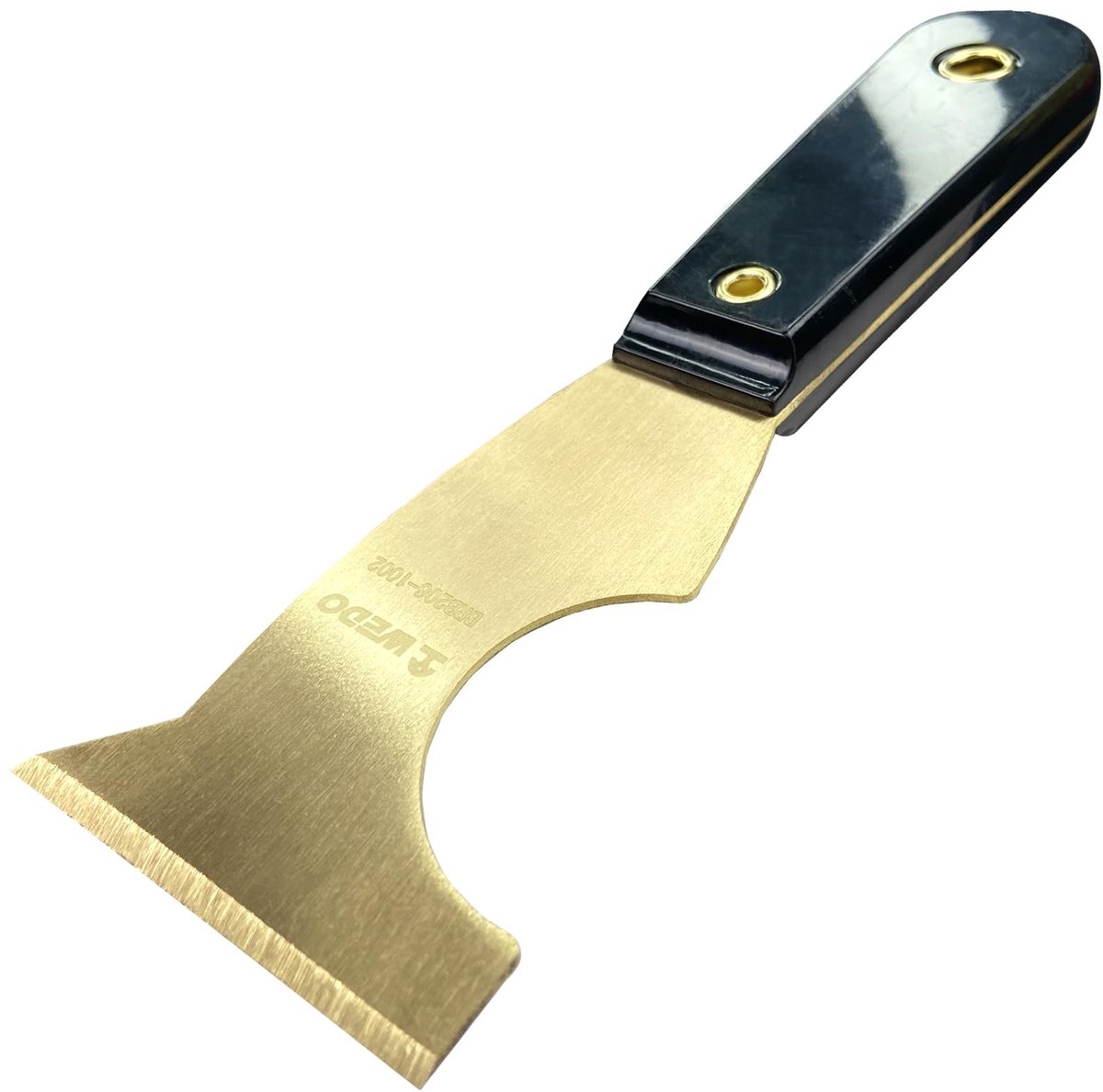 Verf Schraper - Messing 2.5" (62mm) met Bakelieten Handvat