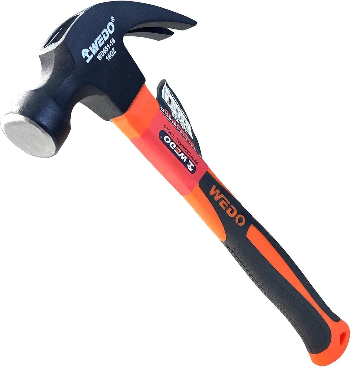 Klauwhamer - 8 oz met Fiberglass Handvat