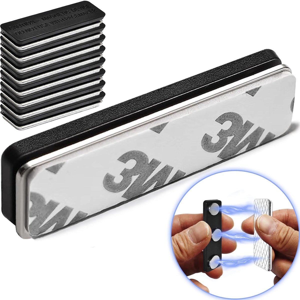 Magnetische Gordijnclips - 20 Stuks voor Blackout Effect