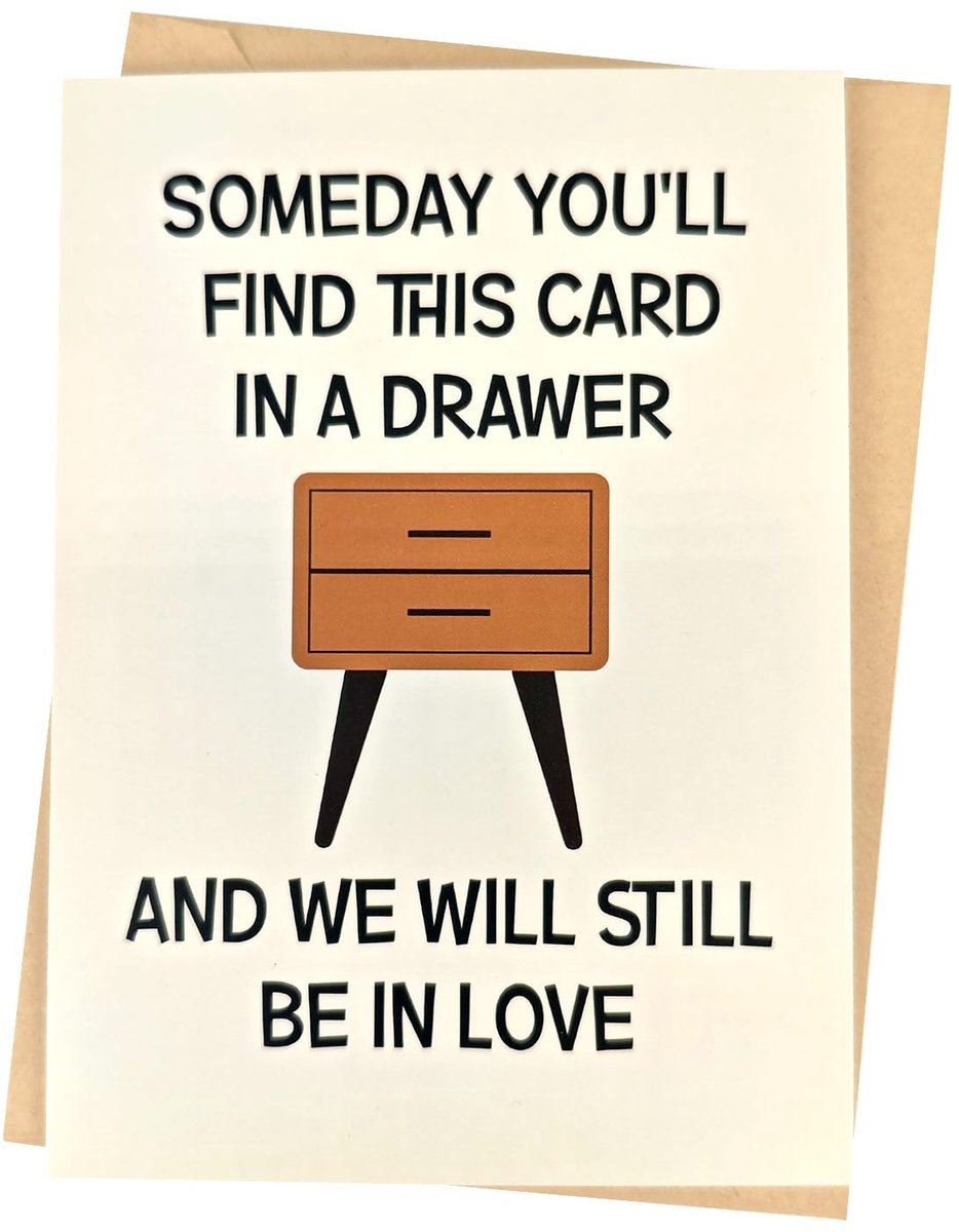 Verjaardagskaart - Humoristisch - 5x7 inch