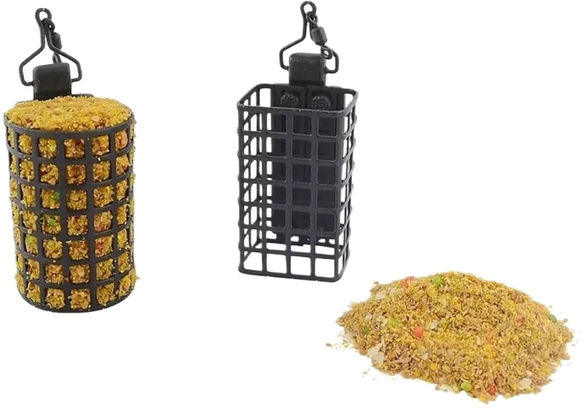 Vissen Feeder Kooi - Set van 5 Stuks - 10g-50g
