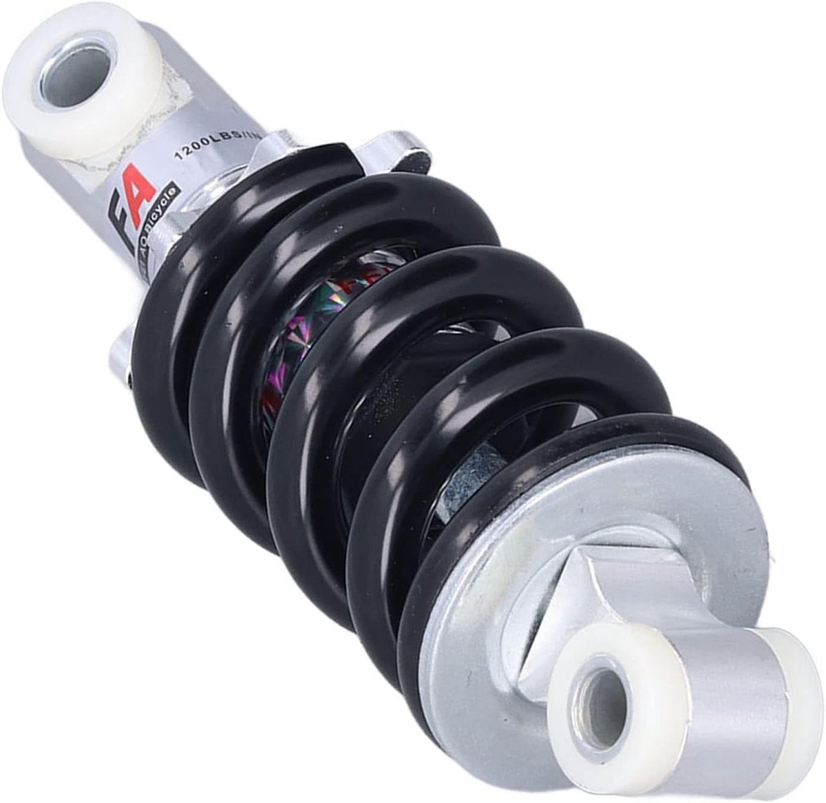 Schokdempers voor 47cc en 49cc Dirt Bikes, ATV's en Go Karts - 125mm Veer, 1200lbs Dempingkracht, Voor Voor- en Achterzijde