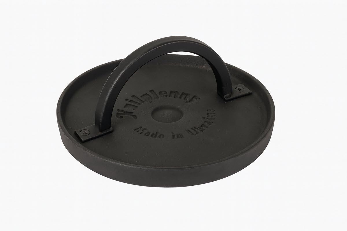 Hamburgerpers van Gietijzer - Ø20 cm, 3.3 kg