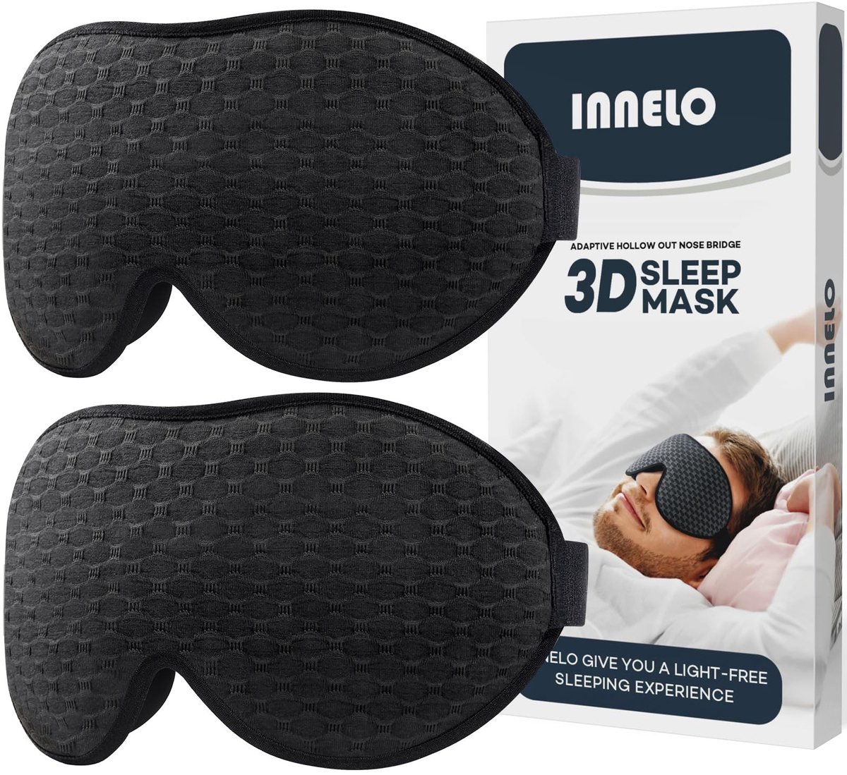 Slaapmasker - Comfortabel en ademend - Unisex
