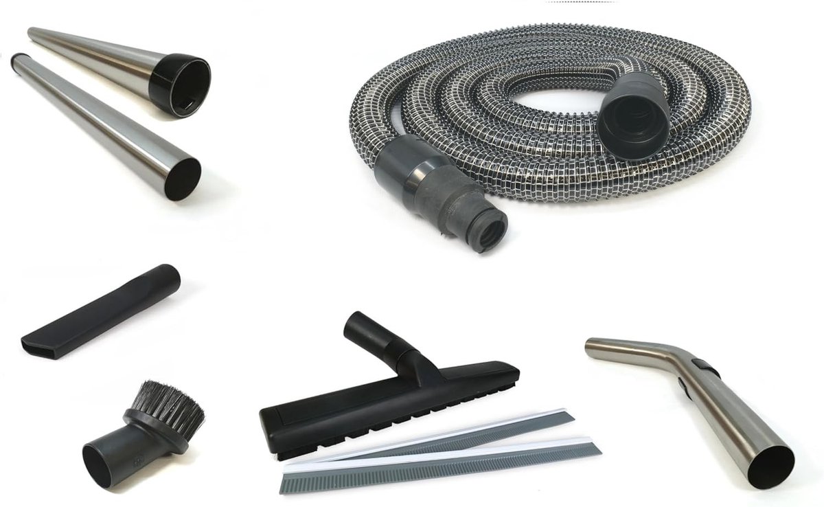 Weefselslang met Gereedschapsmof en Sproeierset - 3 meter