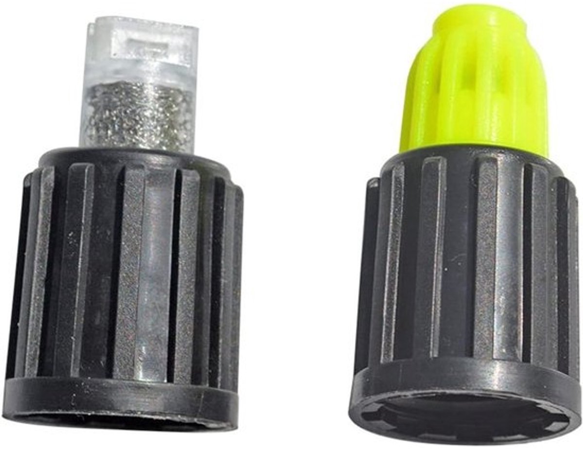 Watersproeier Set - Schuimsproeier Tuinsproeier - Auto Reinigen - Dubbele Mondstukken - 5 x 3 x 3 cm - Grijs