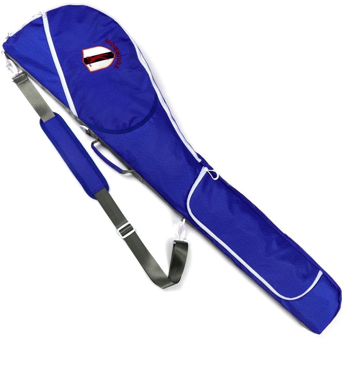 Golf Bag Nylon - Lichtgewicht en Vouwbaar - Blauw