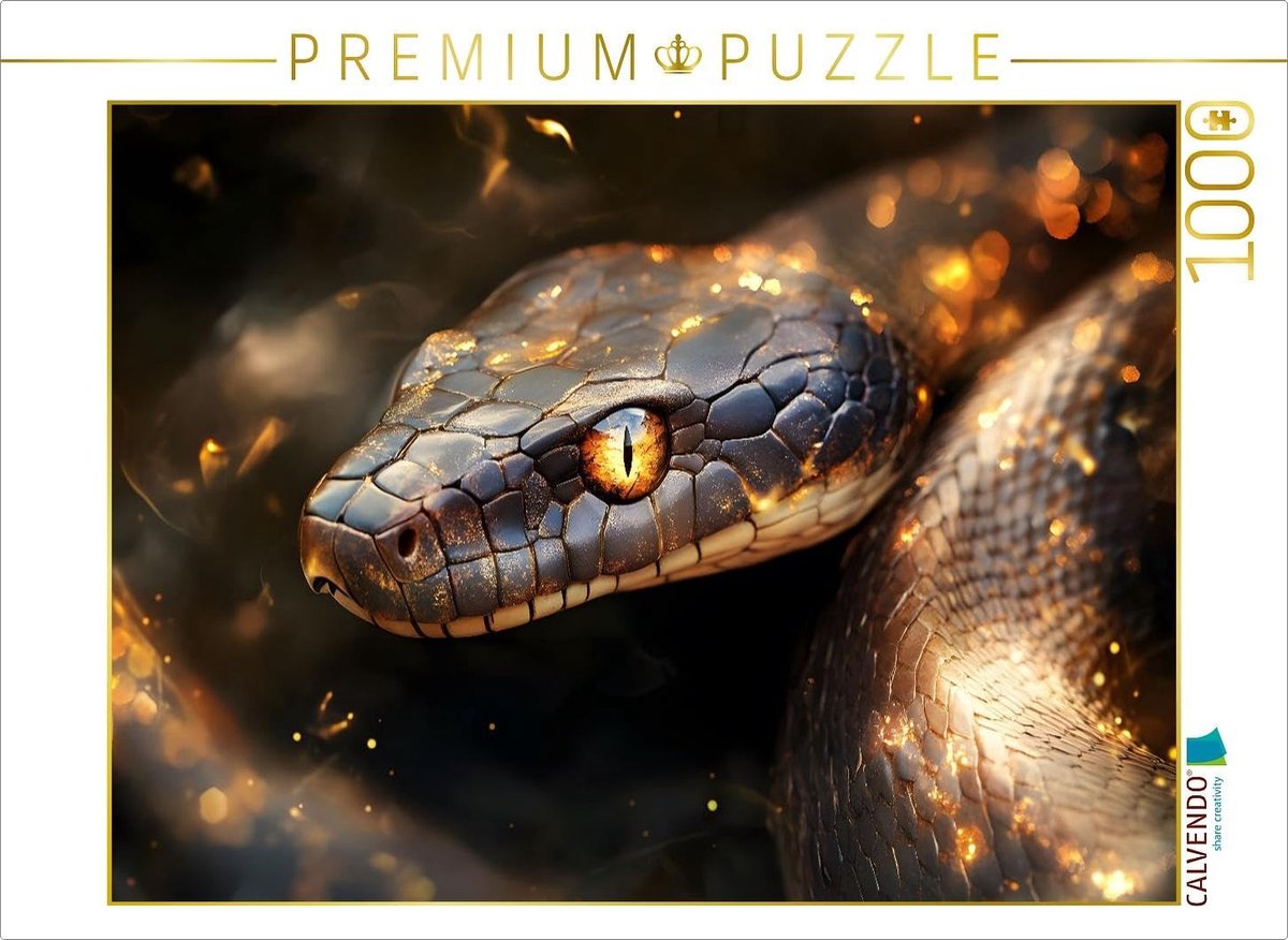 Puzzel van 1000 Stukken - Dierenmotief - 64 x 48 cm