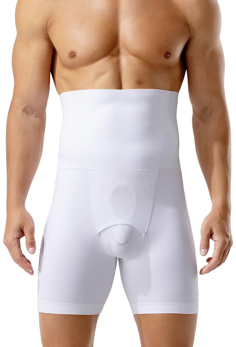 Shapewear Boxer Shorts voor Mannen - Hoge Taille en Compressie