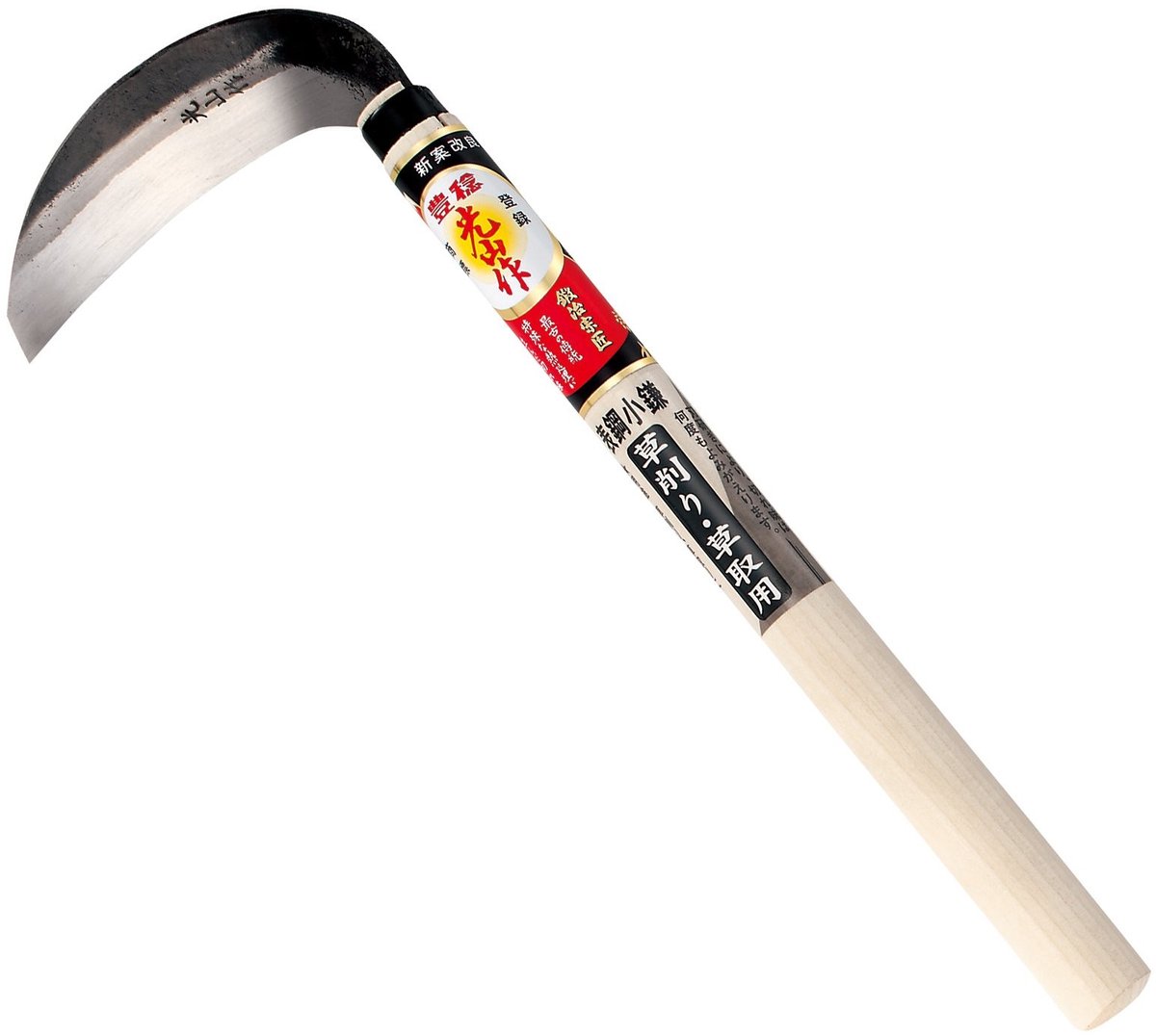 Japanse Sikkel voor Tuinonderhoud - 12 cm Rechte Blade