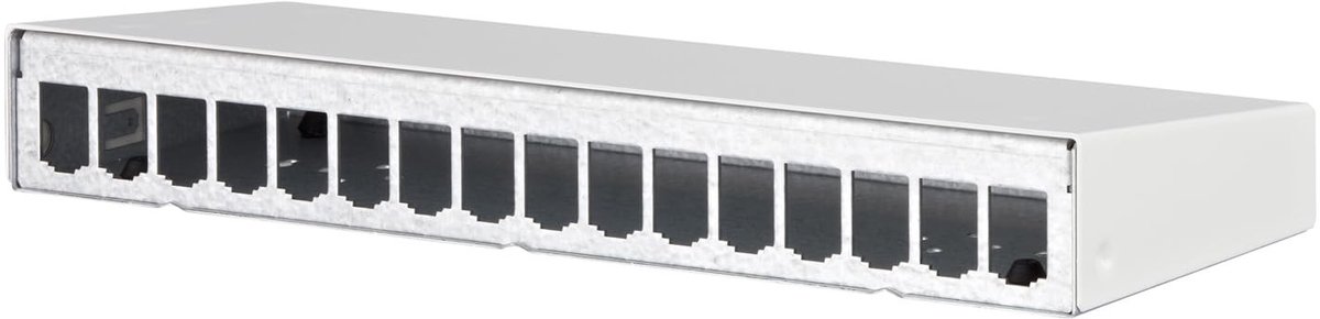 16-Port Netwerk Patch Panel - Wit