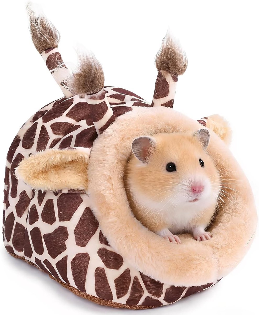 Zacht en comfortabel huisdierbed, ideaal als slaapzak voor cavia's en konijnen, perfect voor knaagdieren