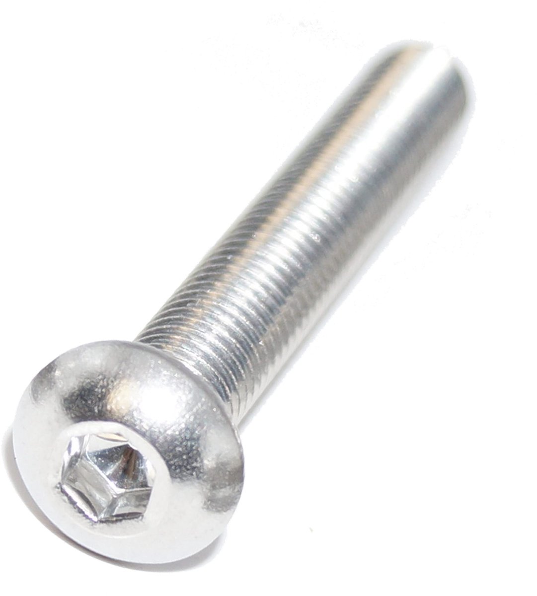 Rondete Hex Schrauben - M4 x 20, 100 stuks
