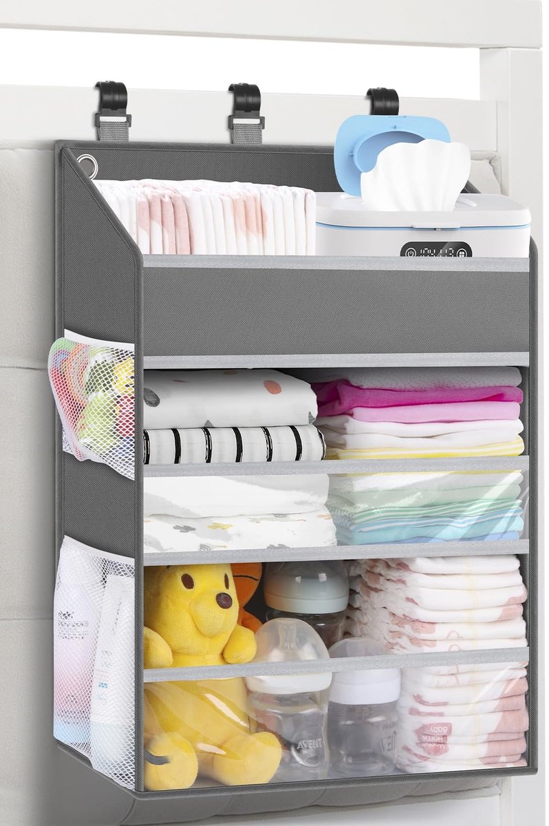 Solidchoice - Hangende Luiertas Organizer met Ruime Compartimenten voor Kinderen