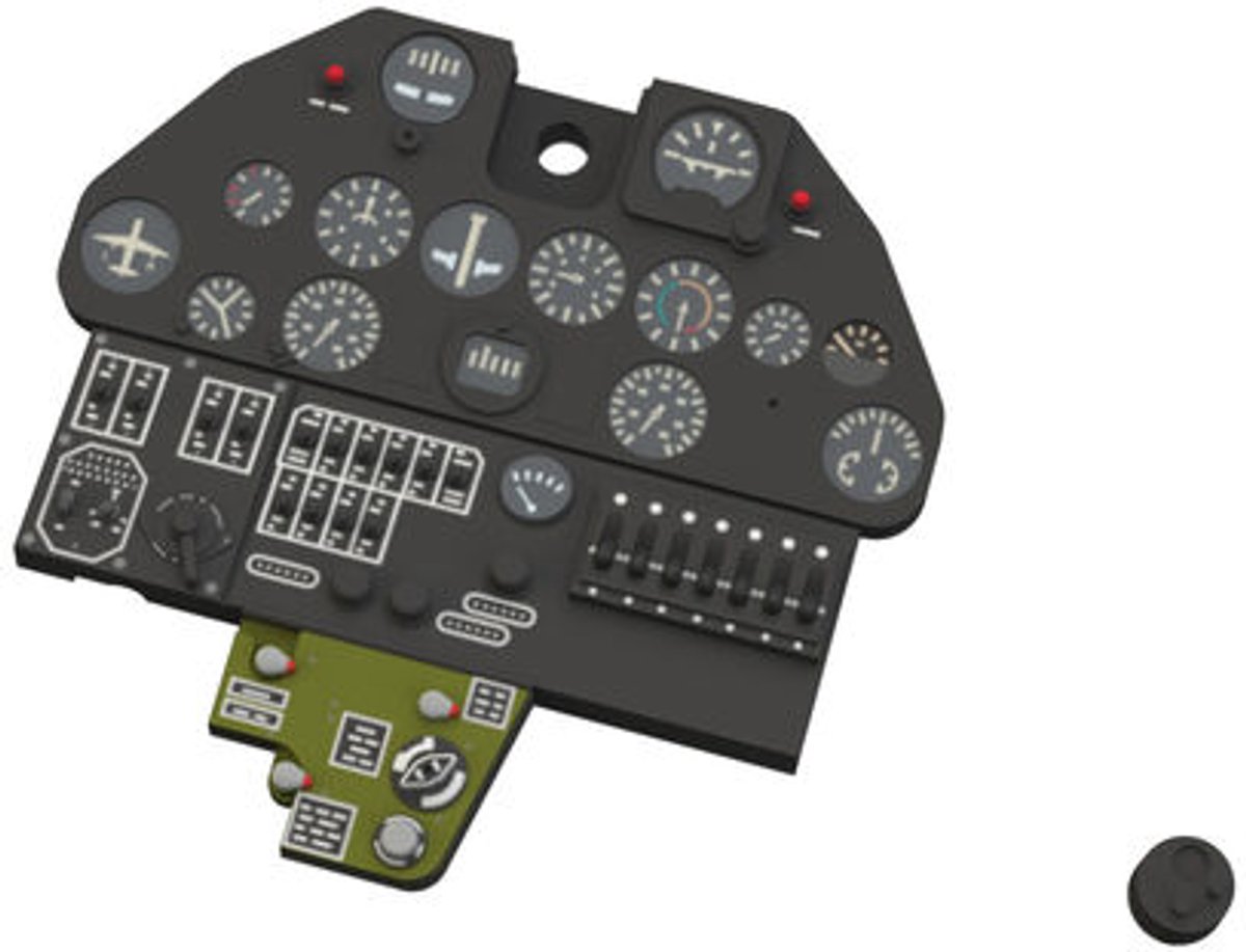 Eduard Modelbouwpakket - 644356 LööKplus voor Curtiss P-40K - Accessoires set - 1:48 - Modelbouw