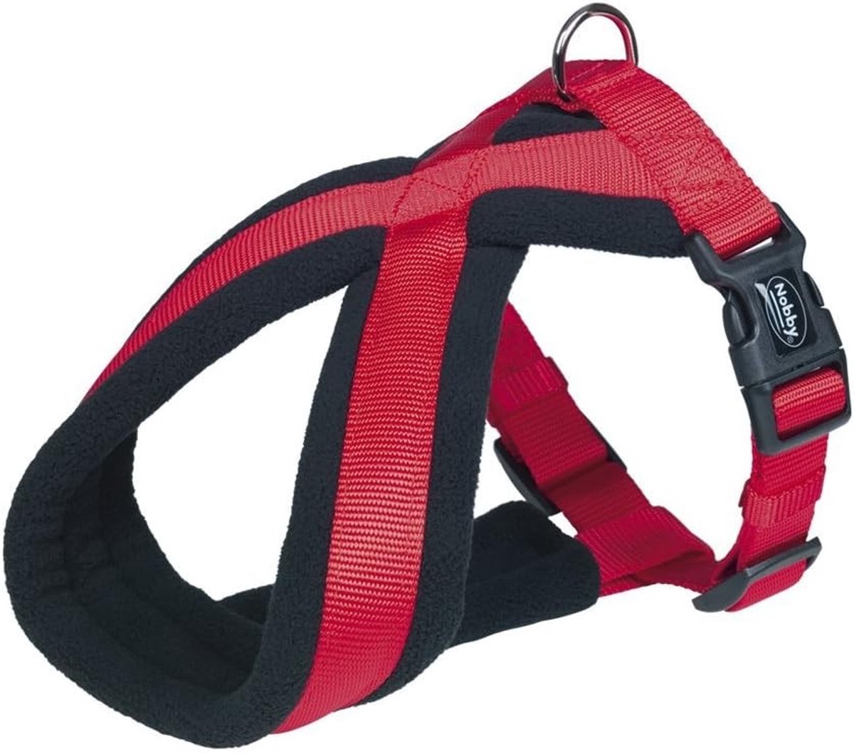 Vogelharnas voor huisdieren - Rood - Met Fleece Voering - Comfortabel en Verstelbaar