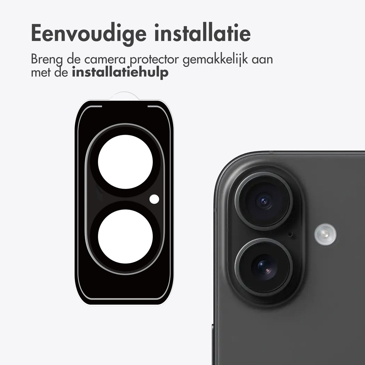 imoshion Camera Lens Protector - Geschikt voor Apple iPhone 17 / 16 Plus / 16 - 2 Pack — cadeau in Cadeau-ideeën - foto 8