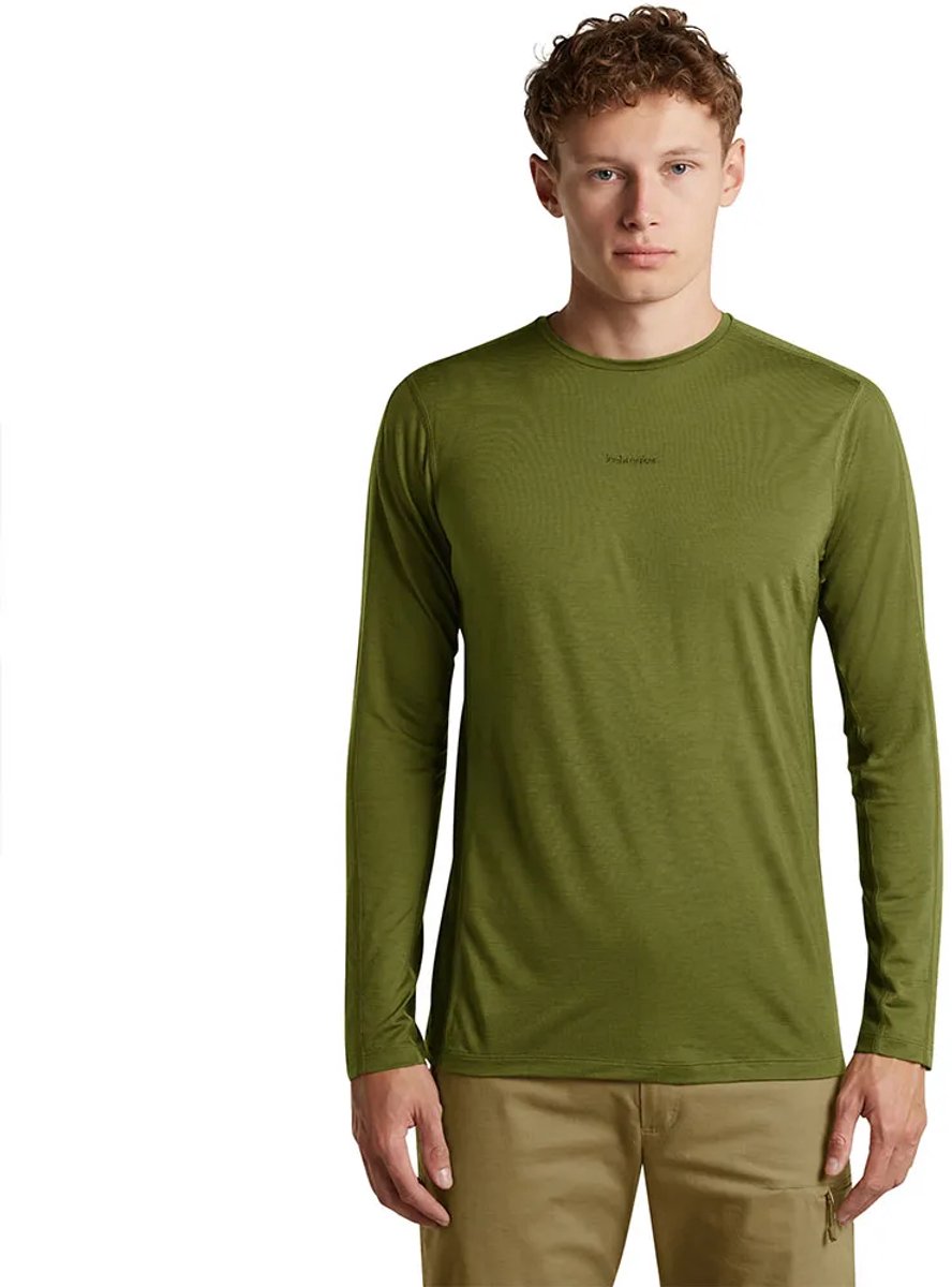 Icebreaker 125 Cl Sphe Block T-shirt Met Lange Mouwen Groen L Man