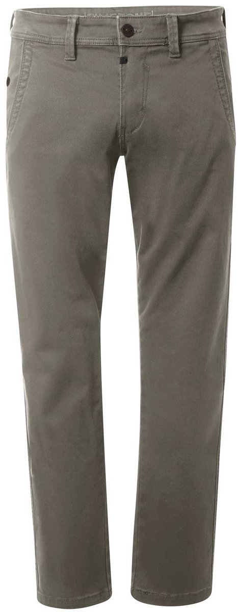 TIMEZONE Heren Chino Broek regular/straight Groen 30W / 34L Volwassenen