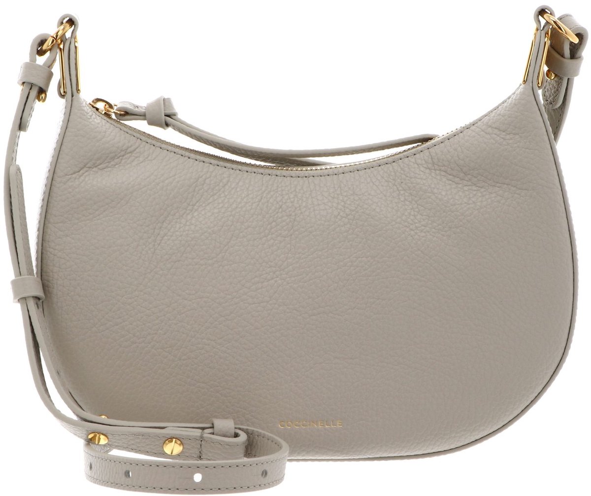 COCCINELLE Leren schoudertas Fujiko Mini Bag Eucalipto groengrijs