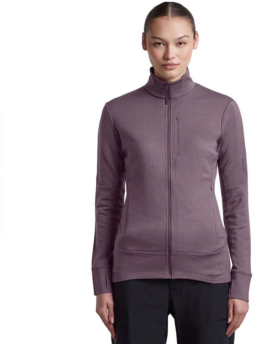 Icebreaker 260 Quantum Iv Sweatshirt Met Rits M Vrouw