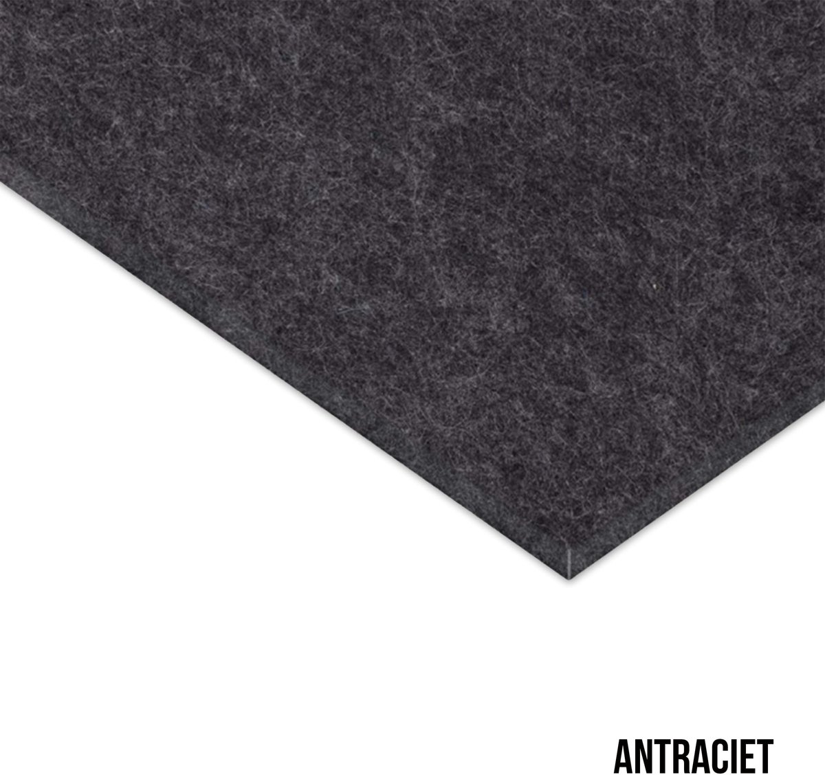 Vilt Wandpaneel - Antraciet - 122x244cm - Kamer26