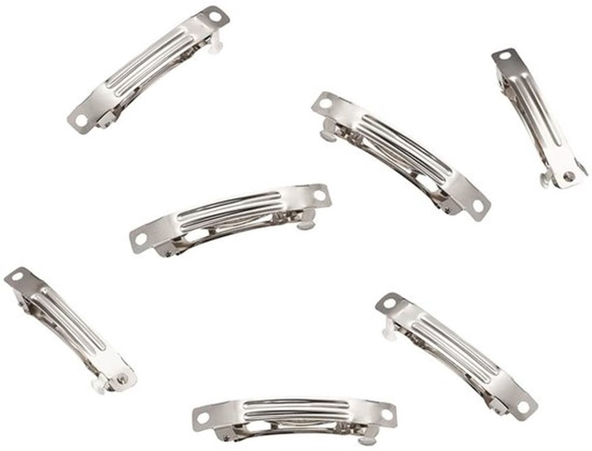 Haarspeldjes 20 Stuks - IJzeren Haarspeldjes - Platina Kleur - 39 mm Lang - Stijve Achterkant - Voor Haaraccessoires - Haarclips