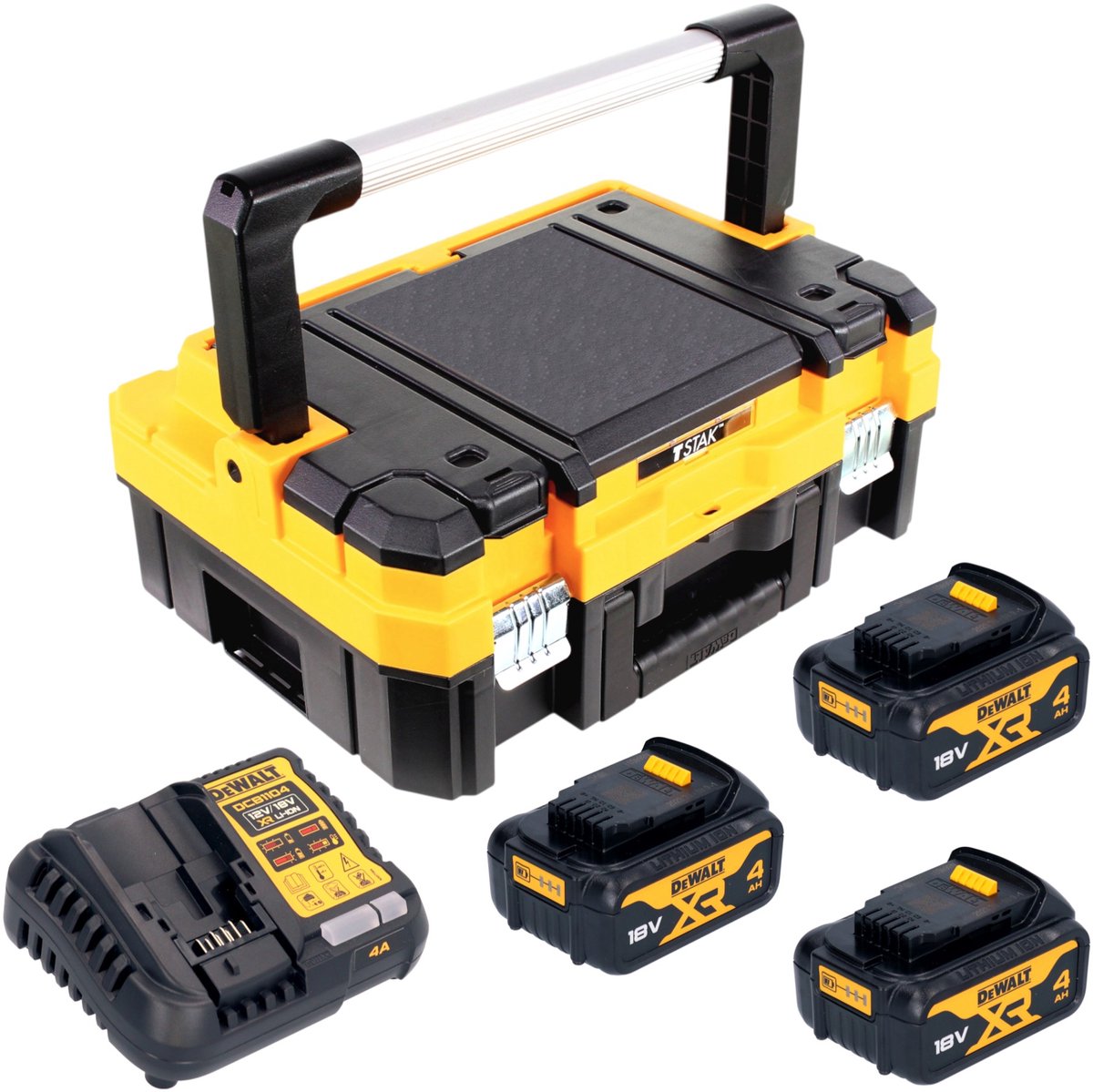 DeWalt DCB 182 accupack 18 V 4,0 Ah / 4000 mAh XR Li-Ion accu - met laadindicator