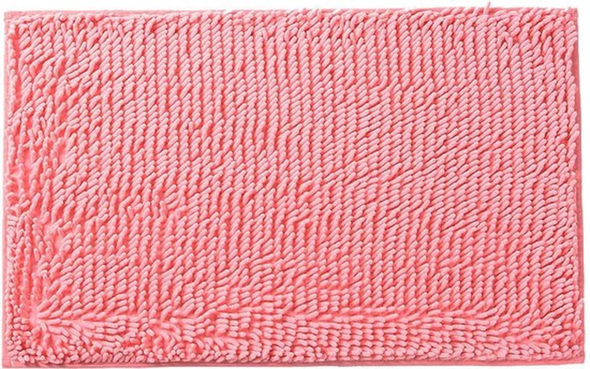 Antislipmat, deurmat voor slaapkamer, tapijt, badkamermat, 30x50 cm, antislip, vloertapijt, waterabsorberende badkamermat, antislipvoetmat voor thuis, bruin