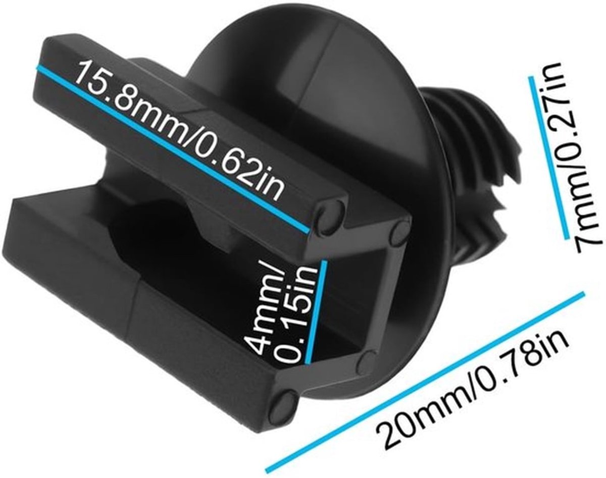20 Stuks Connector Houders voor Ronde Gaten 7.90mm