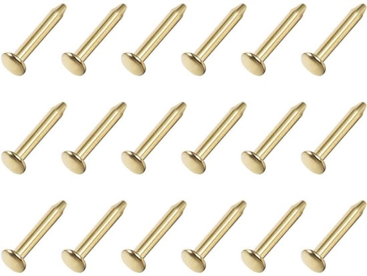 Set van 200 Kleine Spijkers voor Houtbewerking - 1,2 x 6 mm