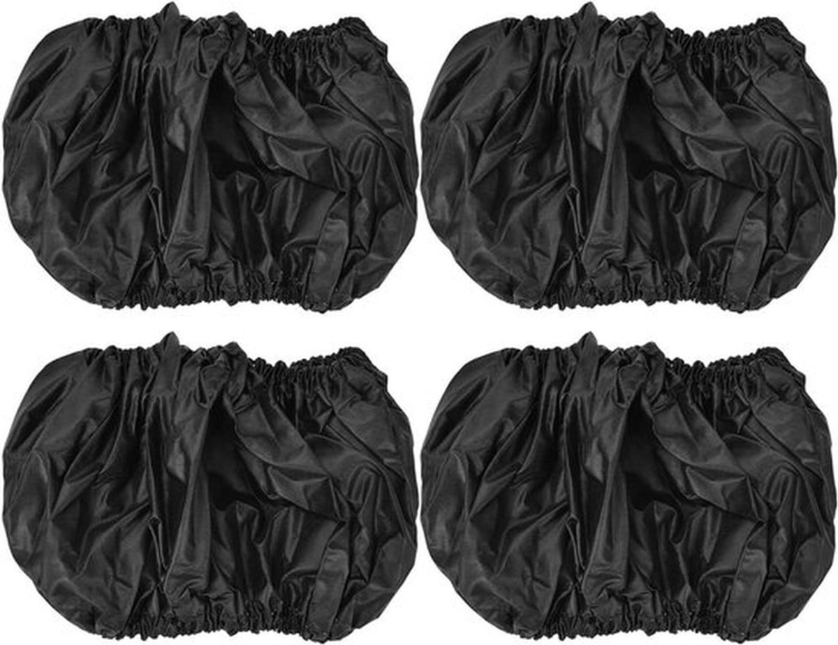 Stofdichte Rolstoelbeschermer voor Kinderwagenwielen - Set van 4 - Kinderwagen Accessoires voor Kinderen - Beschermhoes voor Kid Baby Kinderwagen - Groot formaat
