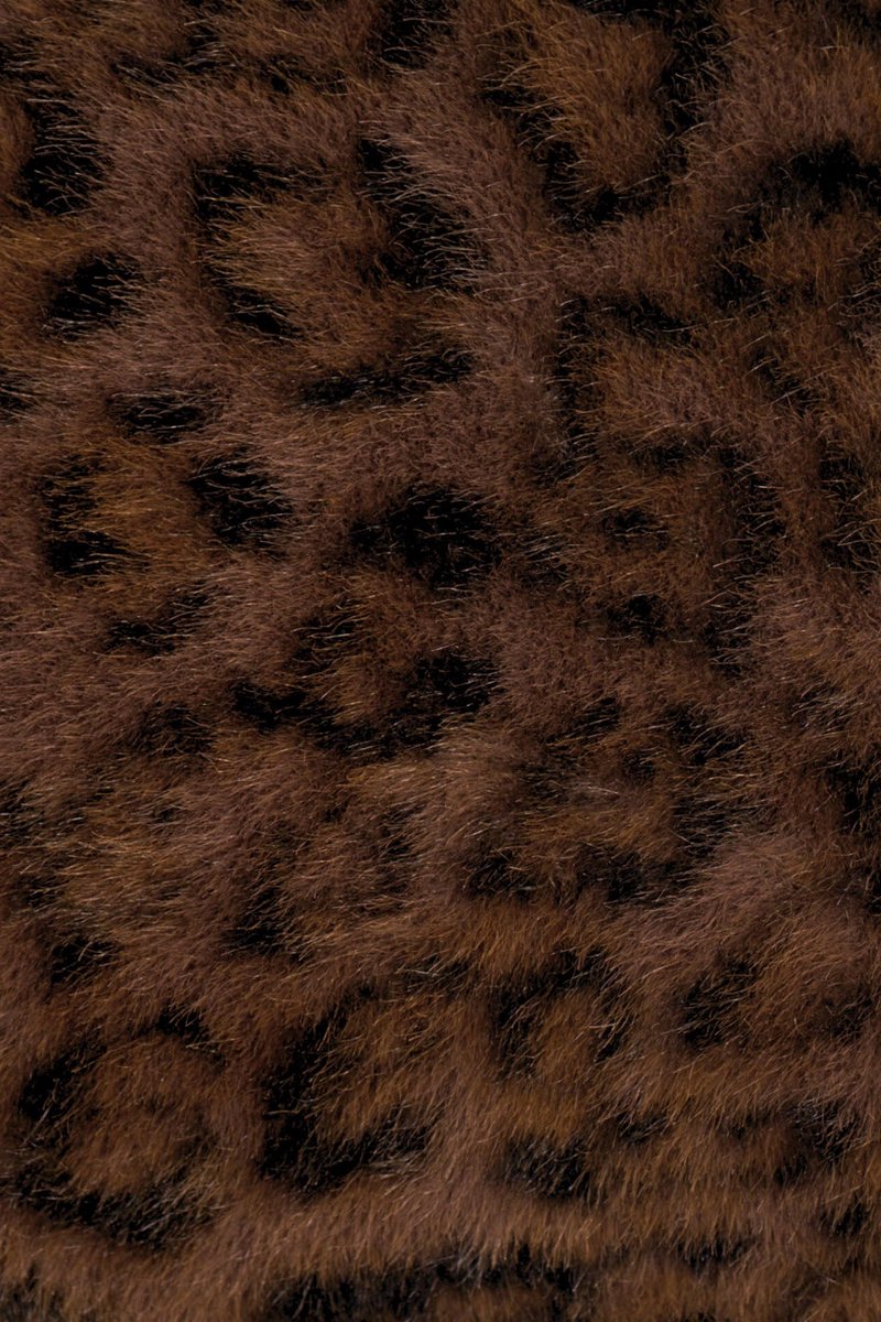 Rino & Pelle Home textiles - Keslin faux fur blanket - Panterprint