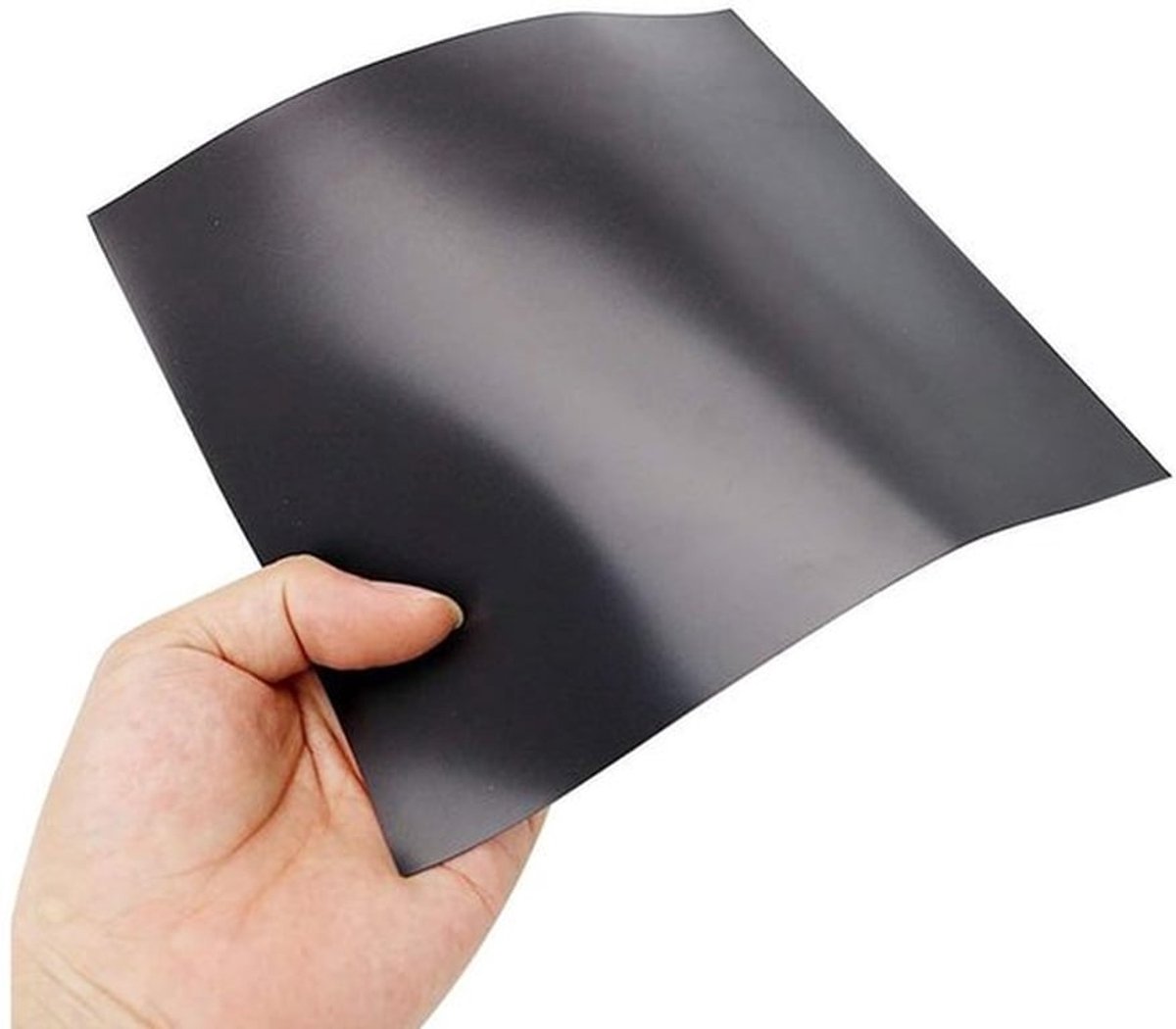 L-plaat 5-pack - Magnetische Auto Stickers - Zelfklevende L-sticker - Waterdichte Vinylsticker - Geschikt voor Staal - 17,8 x 17,8 cm - Autosticker