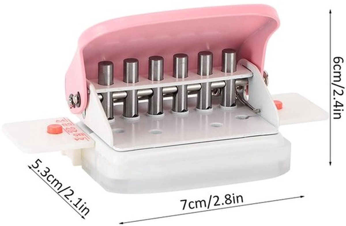 Handmatige Gatenperforator - Perforator voor A4 B5 A5