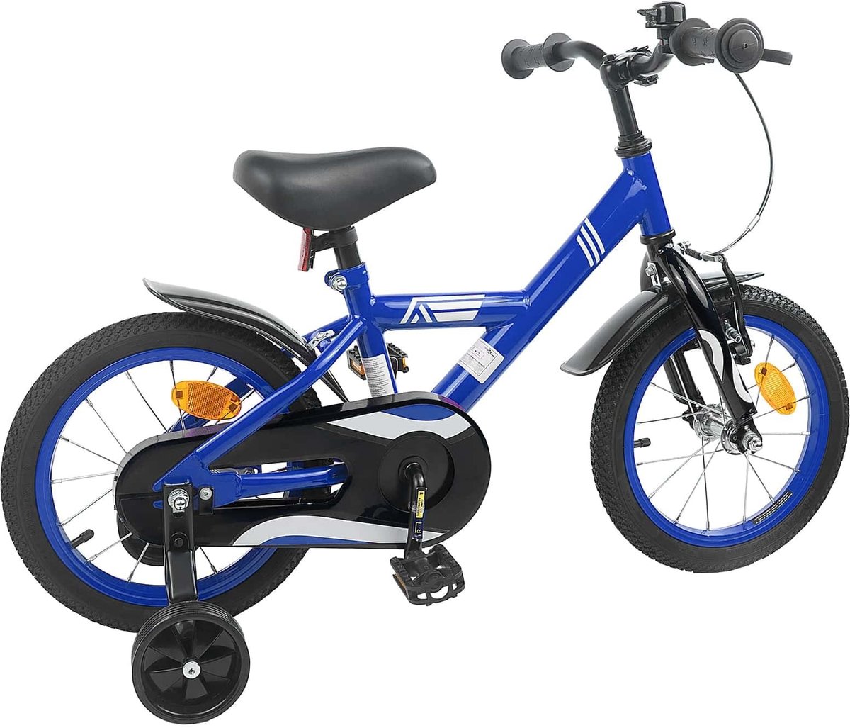 Solidchoice - Fiets 12 Inch Geel Met Stalen Frame